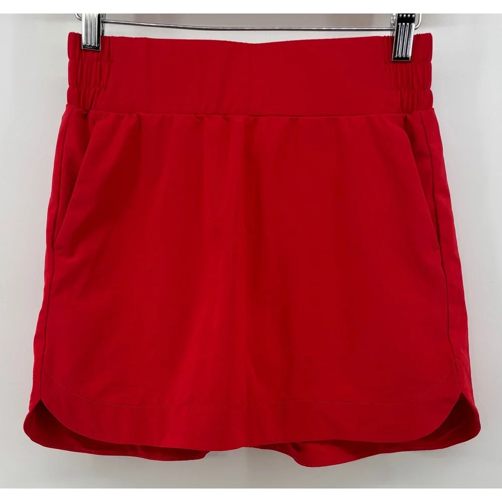 CRZ YOGA Skort Women's XS Red Athletic Tennis Golf Running